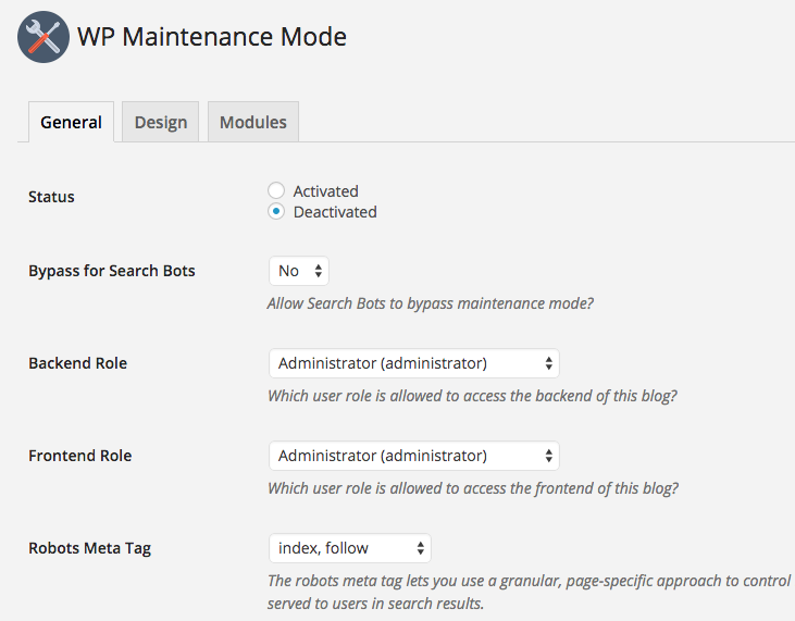 Configure-WP-Maintenace-mode